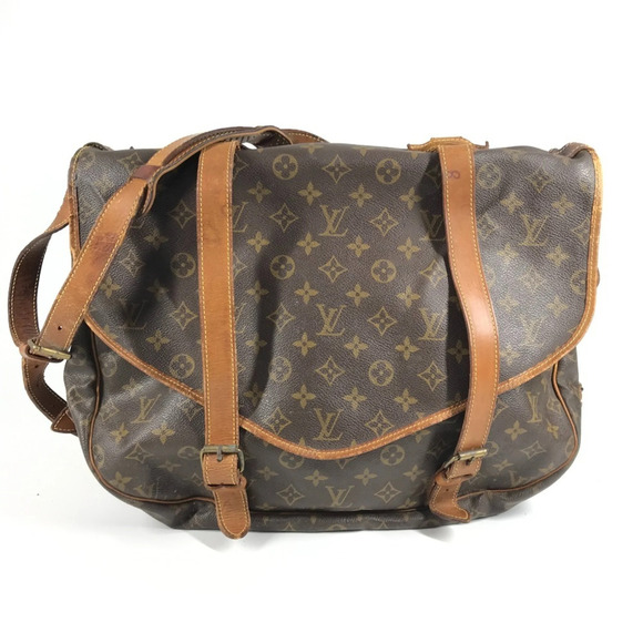 Louis Vuitton Handbags - LOUIS VUITTON Brown Monogram Canvas Shoulder Bag